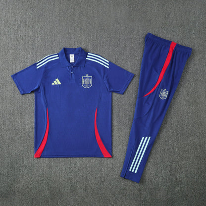 Kit Polo + Pants Spain Blue 25/26