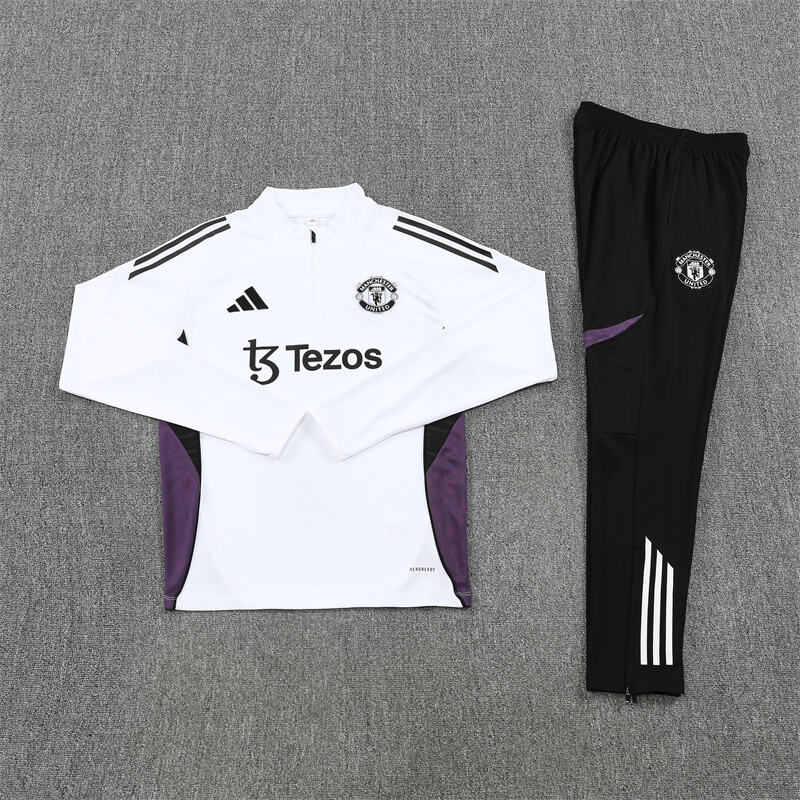 Tracksuit Manchester United White/Black 25/26