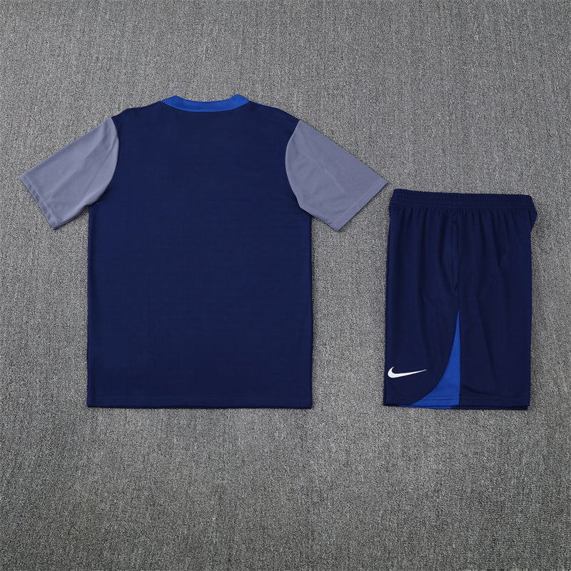 Kit Shirt + Shorts PSG Blue Training 25/26