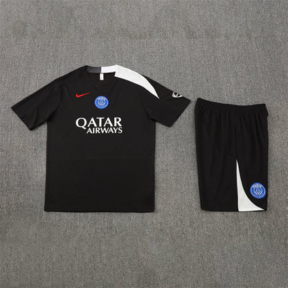 Kit Shirt + Shorts PSG Black 25/26