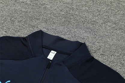 Tracksuit Olympique Marseille Dark Blue Training 24/25