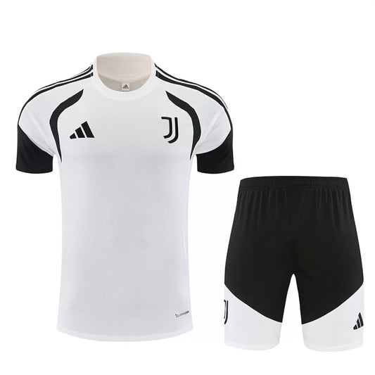 Completino Manica Corta Juventus 26/27 Uomo Bianco | Kit Allenamento - CalcioVivo