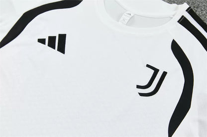 Completino Manica Corta Juventus 26/27 Uomo Bianco | Kit Allenamento - CalcioVivo
