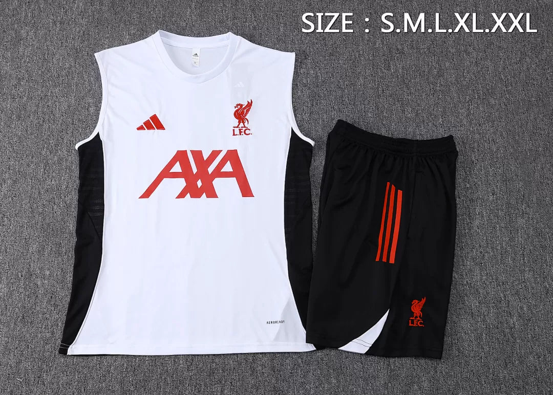 Completino Canottiera Liverpool 25/26 Uomo | Kit Allenamento - CalcioVivo