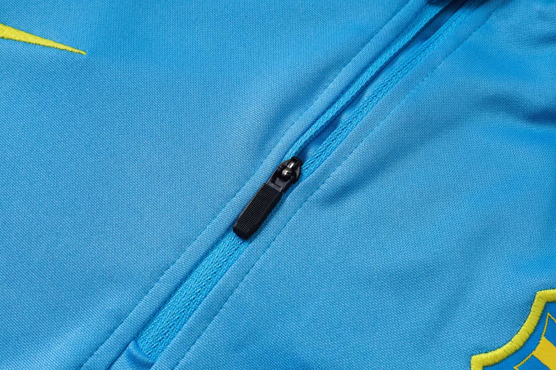 Tuta Barcelona Blu Half-Zip 25/26 Uomo | Tuta da Calcio - CalcioVivo