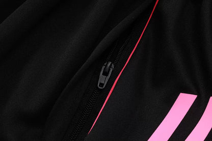Completino Canottiera Arsenal 2025/26 Uomo Nero Rosa | Kit Allenamento - CalcioVivo
