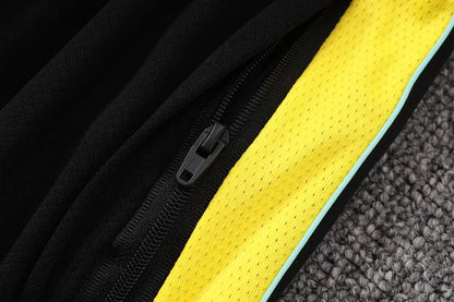 Completino Canottiera Brasile 26/27 Uomo Nero Giallo | Kit Allenamento - CalcioVivo