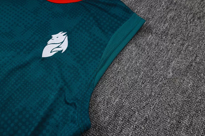 Completino Canottiera Milan 2025/26 Uomo Verde | Kit Allenamento - CalcioVivo