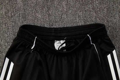 Completino Canottiera Real Madrid 25/26 Uomo Nero | Kit Allenamento - CalcioVivo
