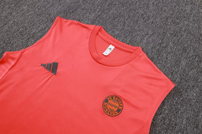Completino Canottiera Bayern Munich 25/26 Uomo Rosso | Kit Allenamento - CalcioVivo