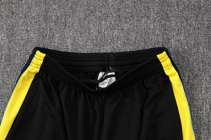 Completino Canottiera Brasile 26/27 Uomo Nero Giallo | Kit Allenamento - CalcioVivo