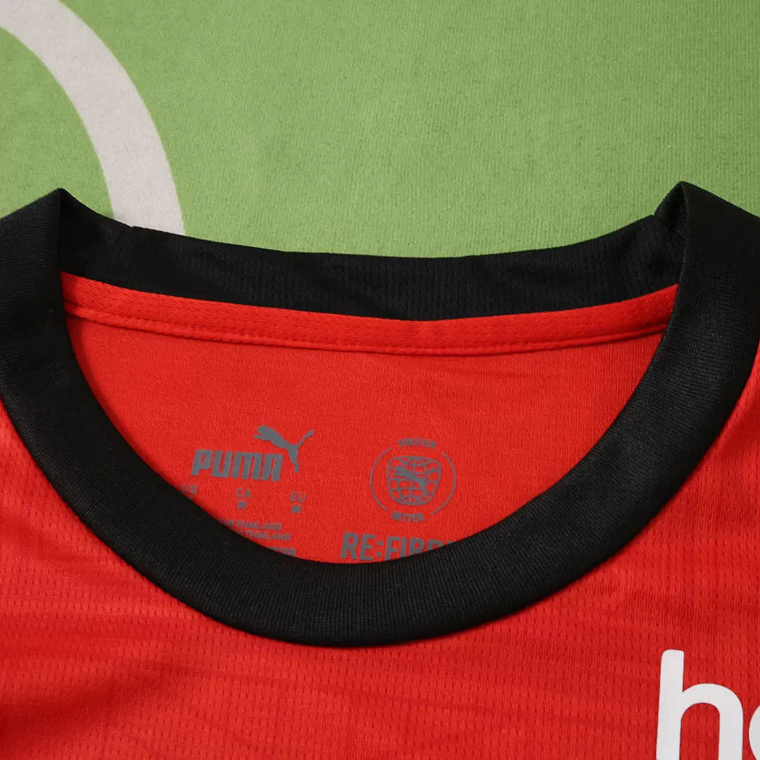Maglia Rennes Home 26/27 Uomo Rossa | Maglia da Calcio - CalcioVivo