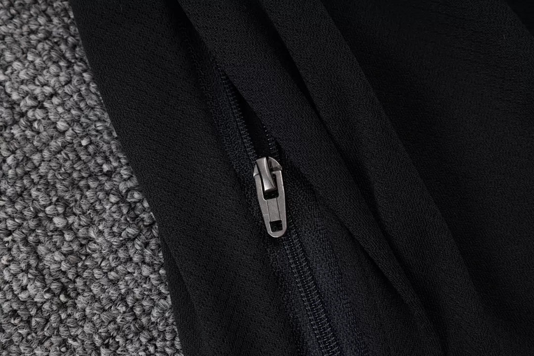 Completino Canottiera PSG 2025/26 Uomo Nero | Kit Allenamento - CalcioVivo