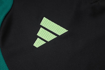 Tuta Messico Nero Half-Zip Uomo 2026 | Tuta da Calcio - CalcioVivo
