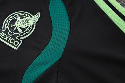 Tuta Messico Nero Half-Zip Uomo 2026 | Tuta da Calcio - CalcioVivo
