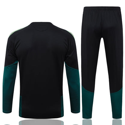 Tuta Messico Nero Half-Zip Uomo 2026 | Tuta da Calcio - CalcioVivo