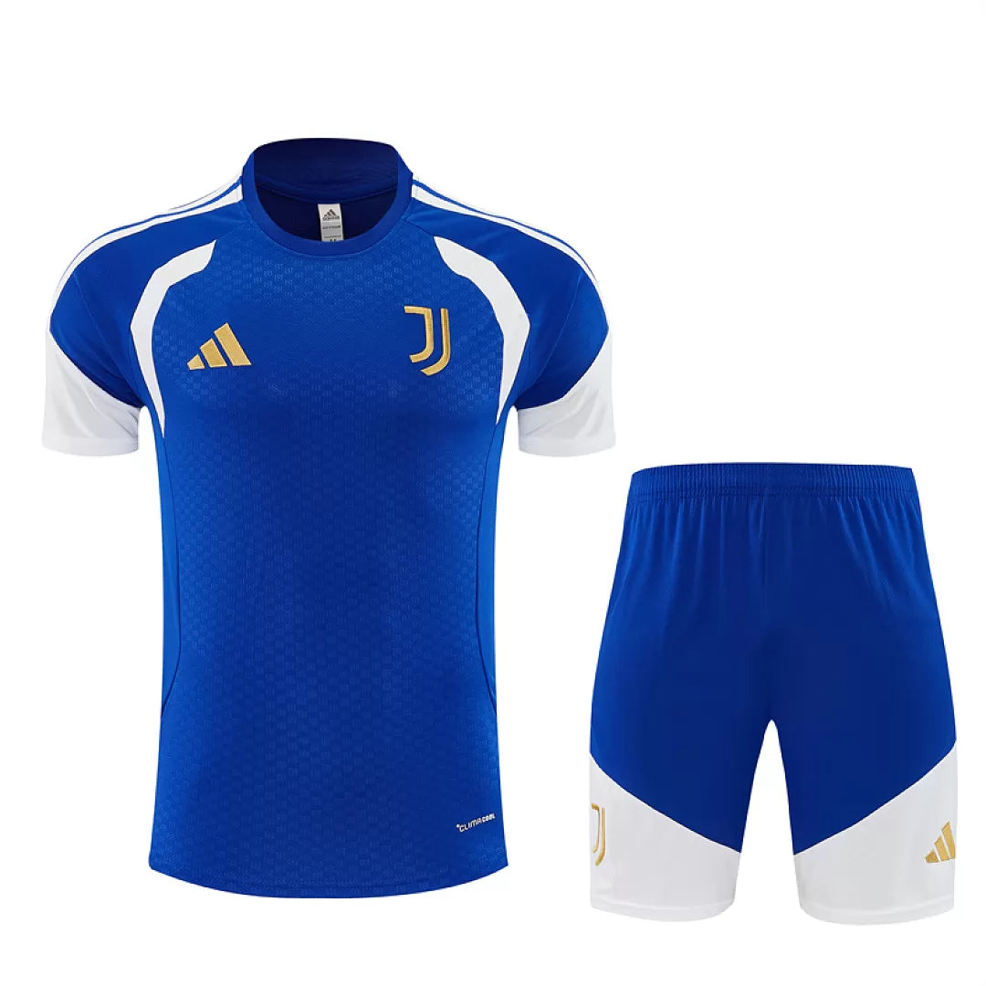 Completino Manica Corta Juventus 26/27 Uomo Blu Royal | Kit Allenamento - CalcioVivo