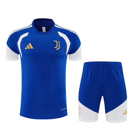 Completino Manica Corta Juventus 26/27 Uomo Blu Royal | Kit Allenamento - CalcioVivo
