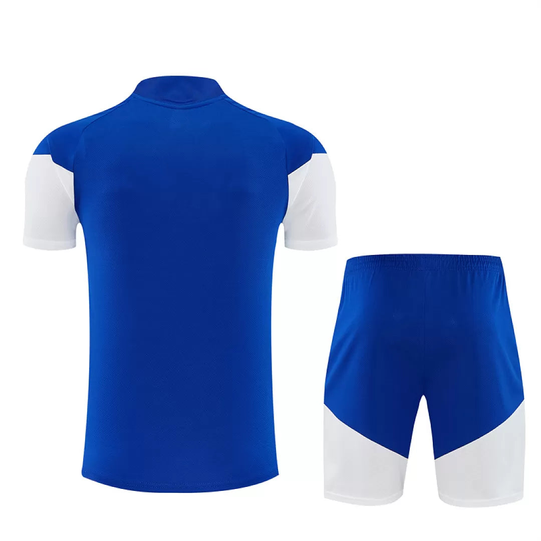 Completino Manica Corta Juventus 26/27 Uomo Blu Royal | Kit Allenamento - CalcioVivo