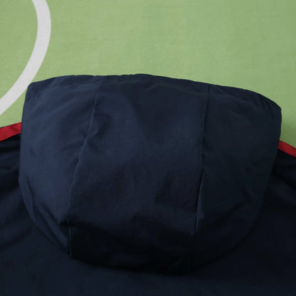Giacca a Vento Arsenal 26/27 Blu Navy e Rosso