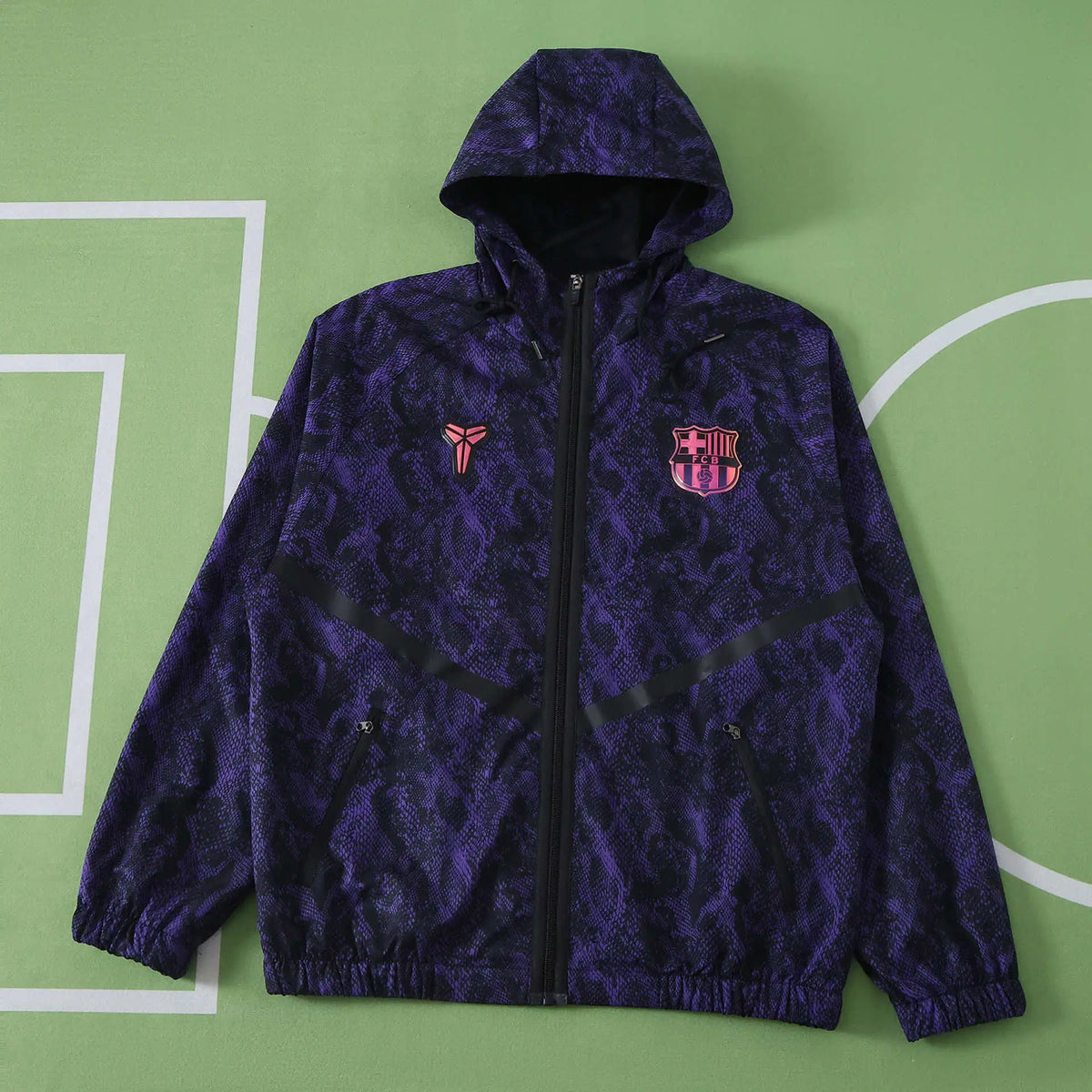 Giacca a Vento Barcelona 26/27 Blu Viola