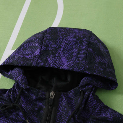 Giacca a Vento Barcelona 26/27 Blu Viola
