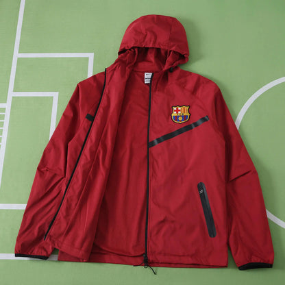 Giacca a Vento Barcelona 26/27 Rosso