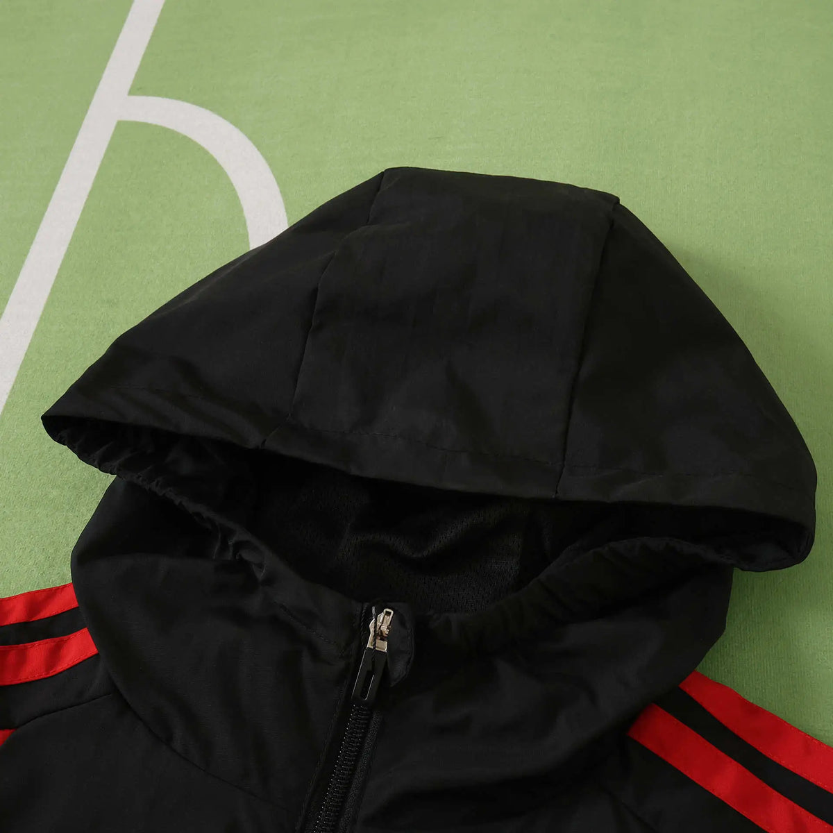 Giacca a Vento Manchester United 26/27 Nero e Rosso