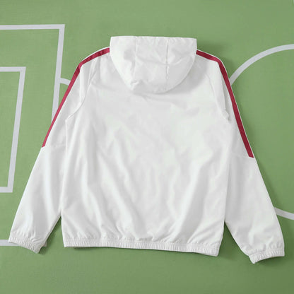 Giacca a Vento Real Madrid 26/27 Bianco