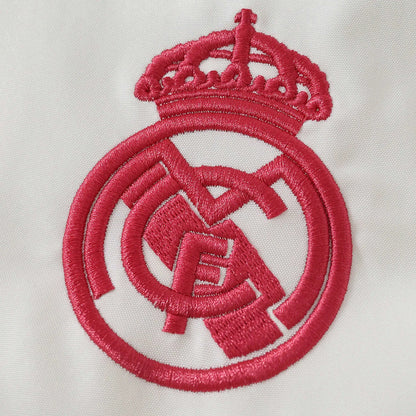 Giacca a Vento Real Madrid 26/27 Bianco