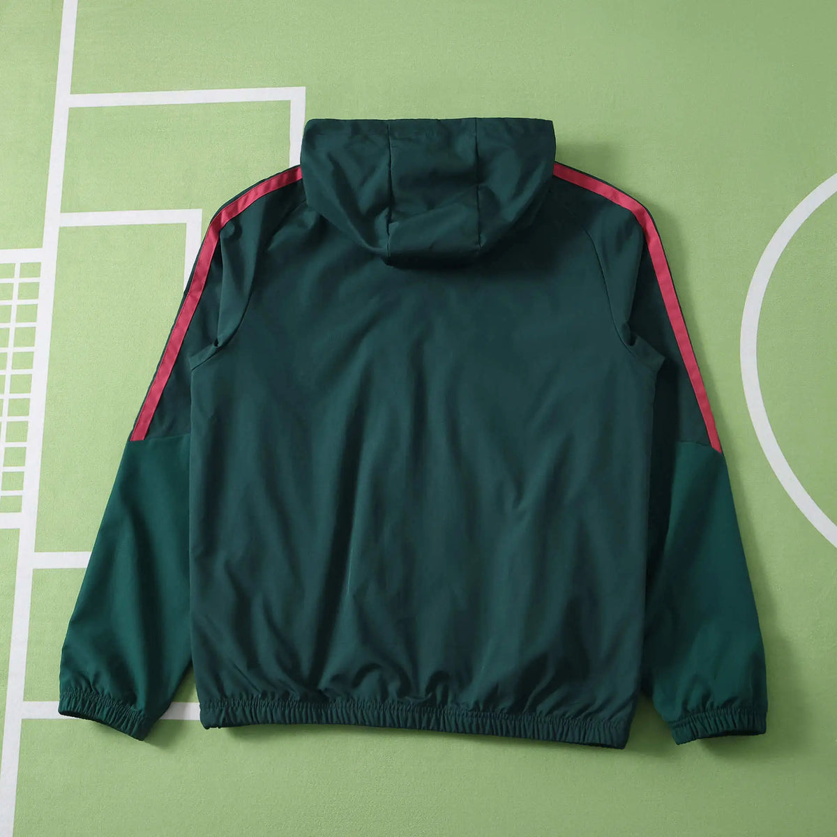 Giacca a Vento Real Madrid 26/27 Verde Scuro