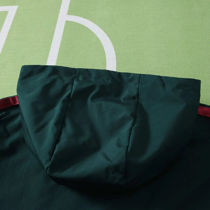 Giacca a Vento Real Madrid 26/27 Verde Scuro