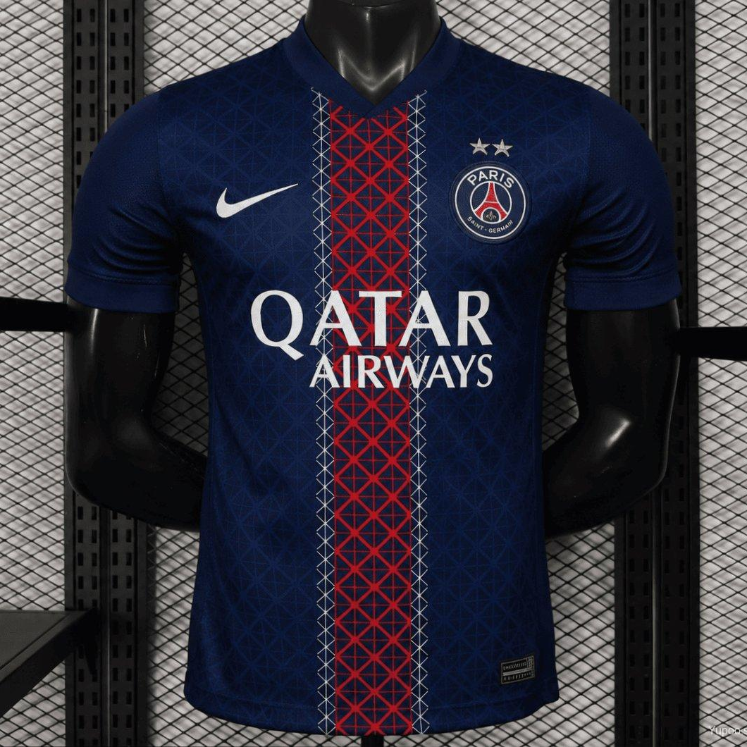 Maglia PSG Home 25/26 Champions d'Europe Blu | Maglia da Calcio