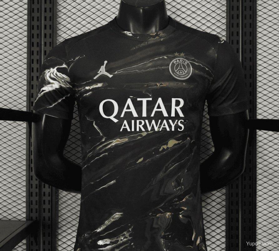 Maglia PSG Fifth 25/26 Champions d'Europe Nera | Maglia da Calcio