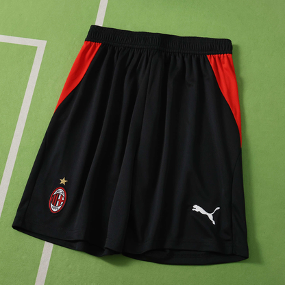 Pantaloncini Milan Home Nero 26/27 Uomo | Pantaloncini da Calcio - CalcioVivo