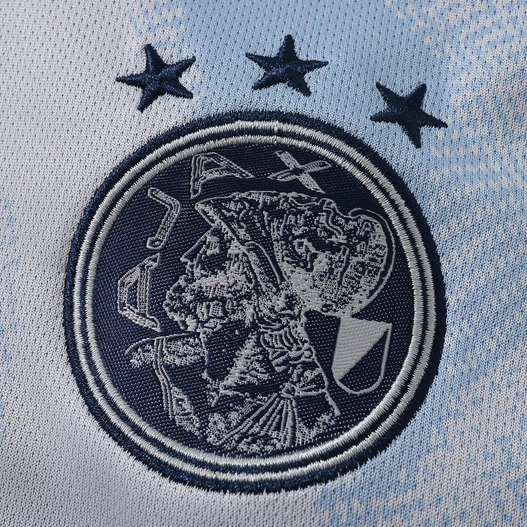 Kit Bambino Ajax Away 26/27 Azzurro | Kit da Calcio