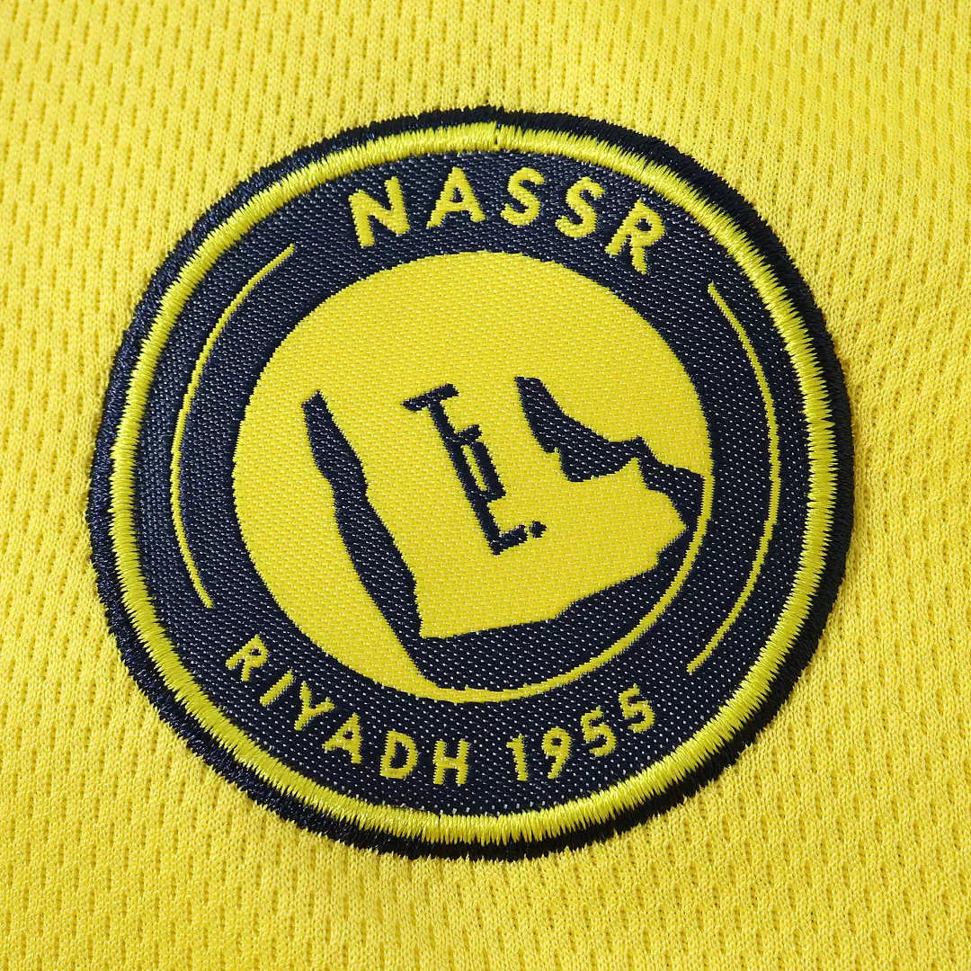 Kit Bambino Al-Nassr Home 26/27 Giallo | Kit da Calcio - CalcioVivo