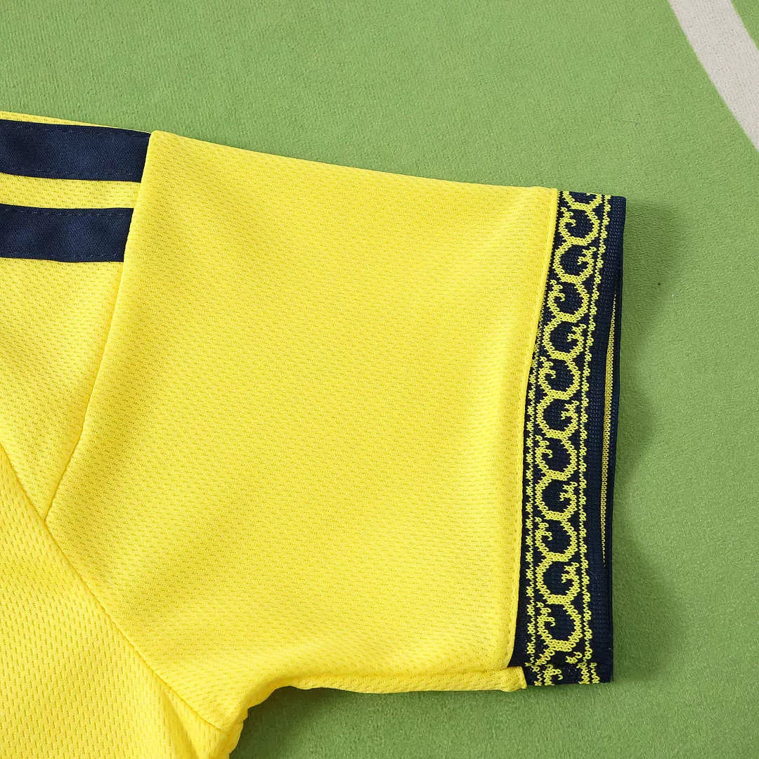 Kit Bambino Al-Nassr Home 26/27 Giallo | Kit da Calcio - CalcioVivo