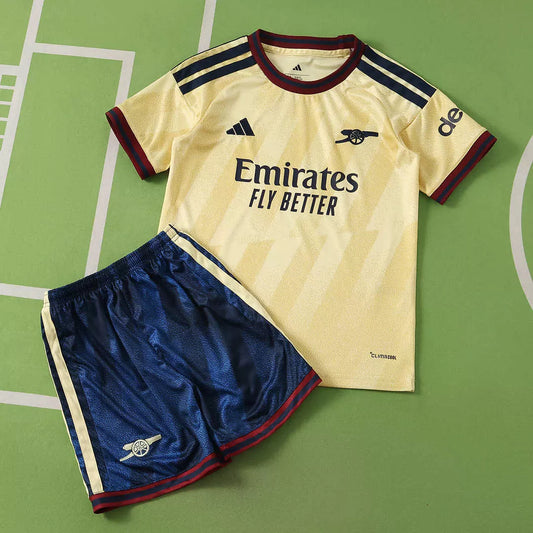 Kit Bambino Arsenal Third 26/27 Giallo | Kit da Calcio