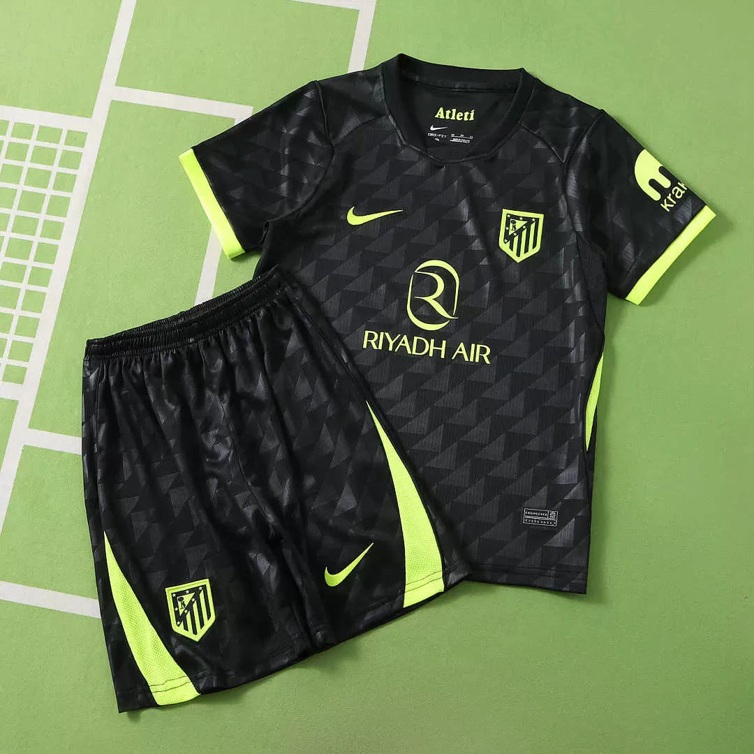 Kit Bambino Atlético De Madrid Away 26/27 Nero | Kit da Calcio
