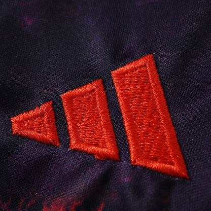 Kit Bambino Bayern Munich Third 26/27 Nero con dettagli Rosso Arancione