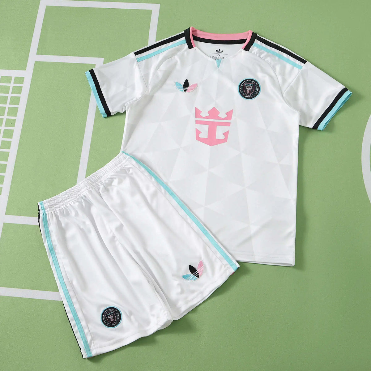 Kit Bambino Inter Miami Third 26/27 Bianco | Kit da Calcio - CalcioVivo