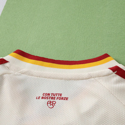 Kit Bambino Roma Away 26/27 Bianco | Kit da Calcio - CalcioVivo
