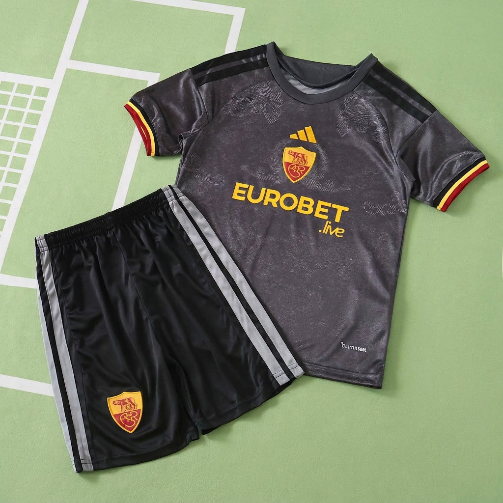 Kit Bambino Roma Third 26/27 Nero