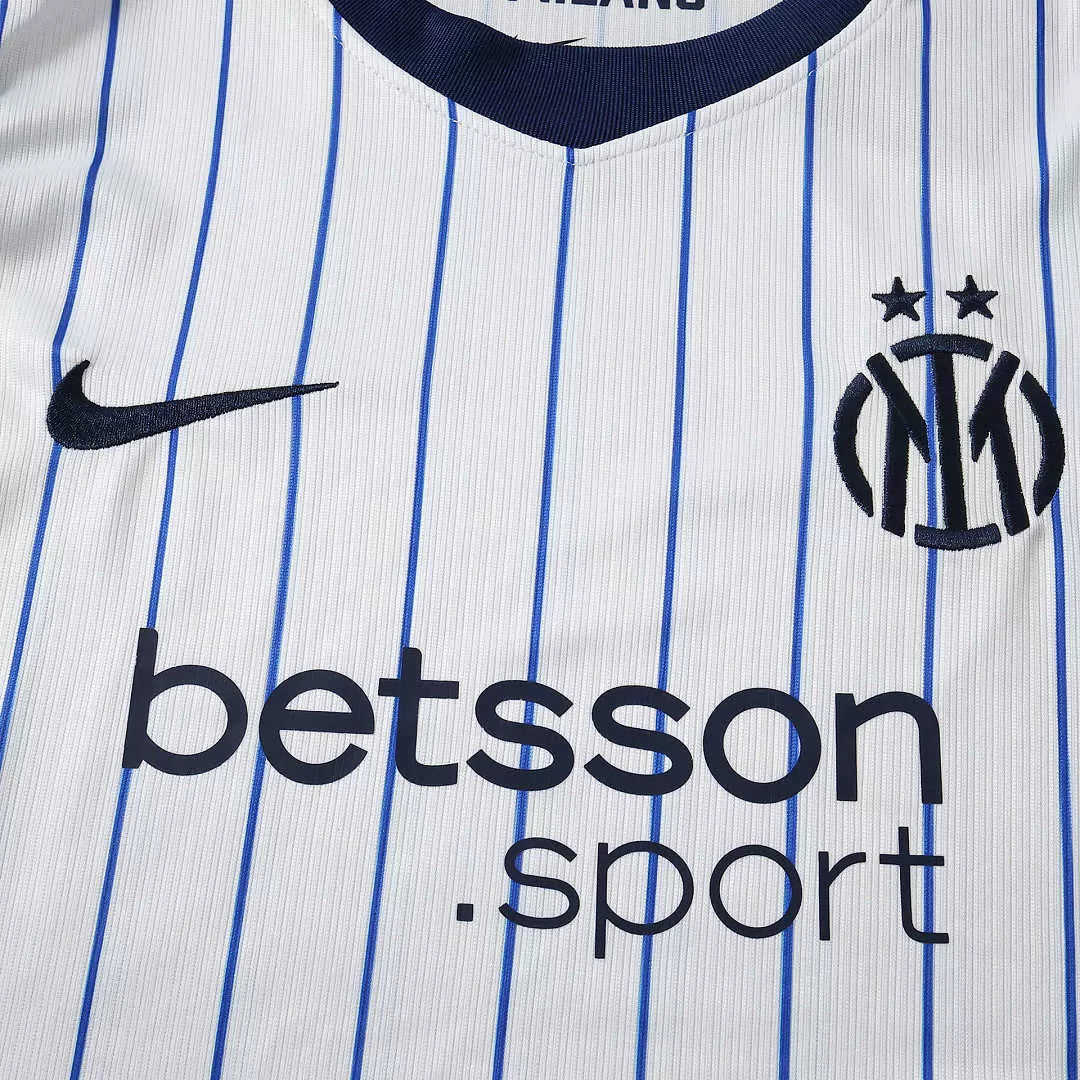 Kit Bambino Inter Milan Away 26/27 Bianco | Kit da Calcio - CalcioVivo