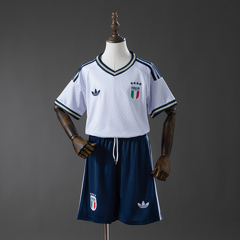 Kit Bambino Italia Away 2026 Bianco | Kit da Calcio