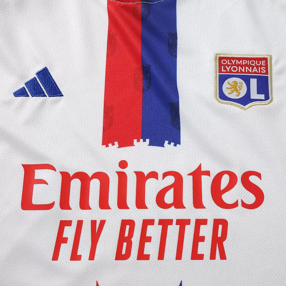 Kit Bambino Lyon Home 26/27 Bianco e Blu | Kit da Calcio - CalcioVivo