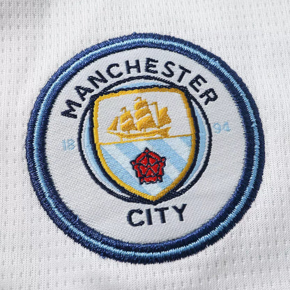 Kit Bambino Manchester City Away 26/27 Bianco | Kit da Calcio - CalcioVivo