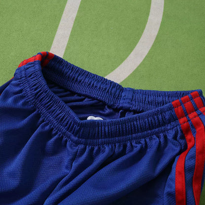 Kit Bambino Manchester United Away 26/27 Blu | Kit da Calcio - CalcioVivo