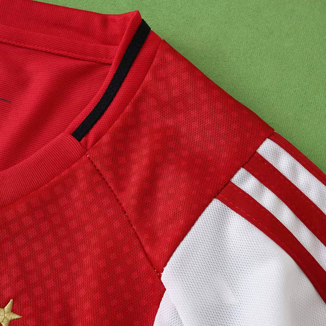 Maglia Ajax Home 25/26 Uomo Rosso e Bianco | Maglia da Calcio